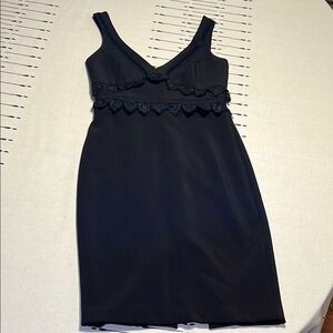 Ever New Melbourne Black Sheath Mini Dress.  Size 4